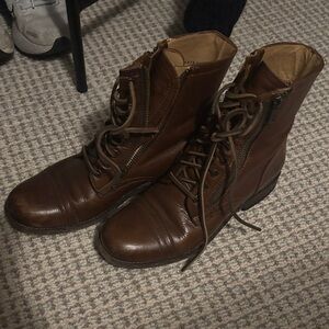 Brown Leather women’s  Boots